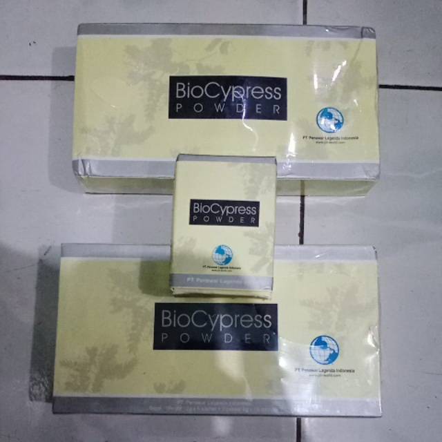 BioCypress powder solusi sendi saraf dan keluhan kesehatan umum lainnya (box kecil isi 6 sachet)