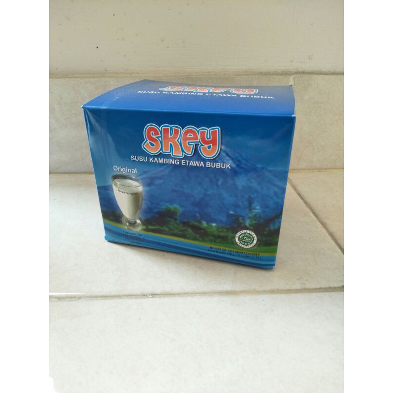 

Susu Kambing Etawa Bubuk Skey 250gr Kemasan Sachet - Murah - Berkualitas