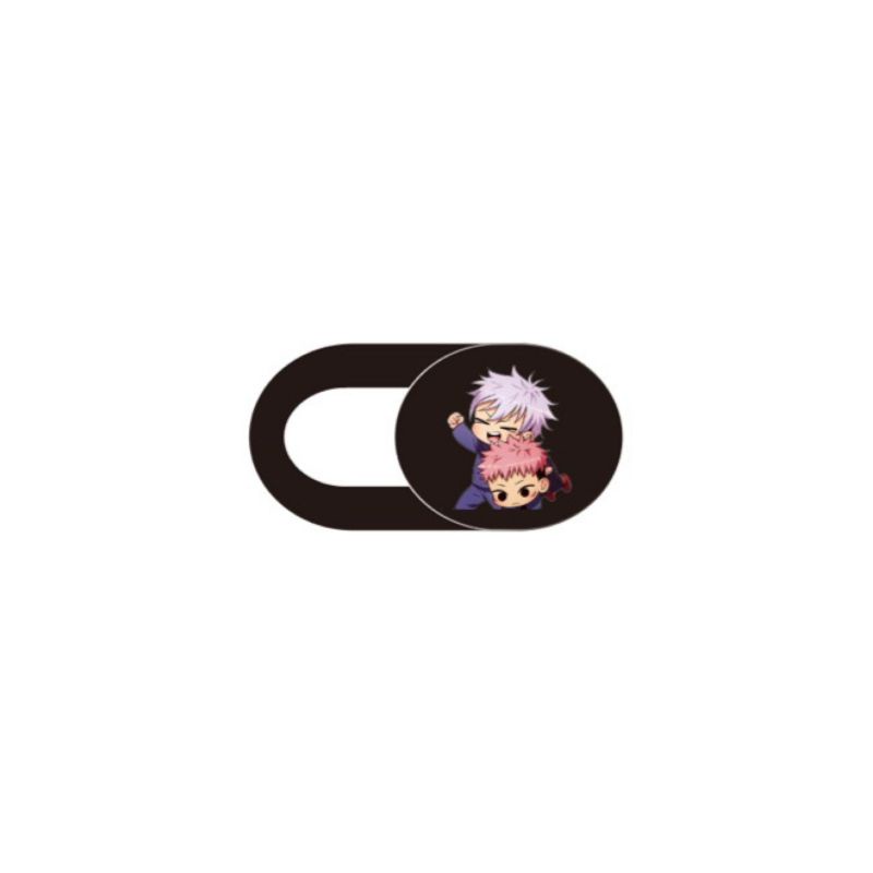 [Jujutsu Kaisen Edition] Penutup Kamera Cartoon Lucu Stiker Webcam Cover Camera