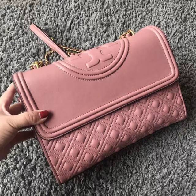 SALE Tas Rantai Wanita Super Mirror Tory Burch Fleming Medium Convertible Bag 719