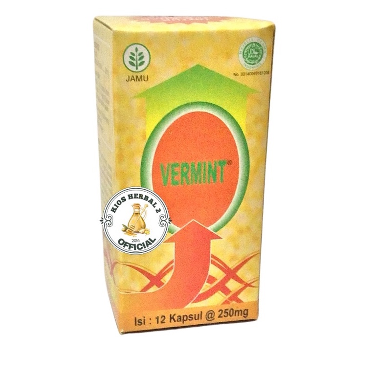 VERMINT ISI 12 Kapsul,VERMINT,VERMINT KAPSUL