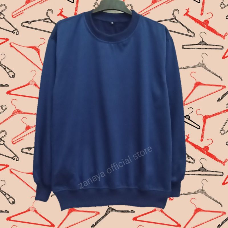 COD Sweater Polos Pria Wanita Murah bahan fleece Gramasi 240 15 warna size m l xl xxl bisa COD bayar di tempat lembut nyaman di pakai pasti ORIGINAL