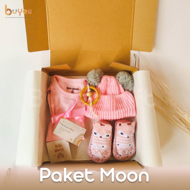 Premium Baby Hampers Buyee.gift | Kado Lahiran Bayi | Baby Gift Set | Parcel Baby Newborn