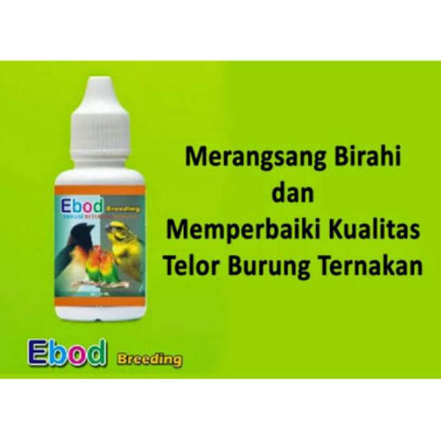 Vitamin ternak untuk Burung Ebod Breeding produk ebod jaya