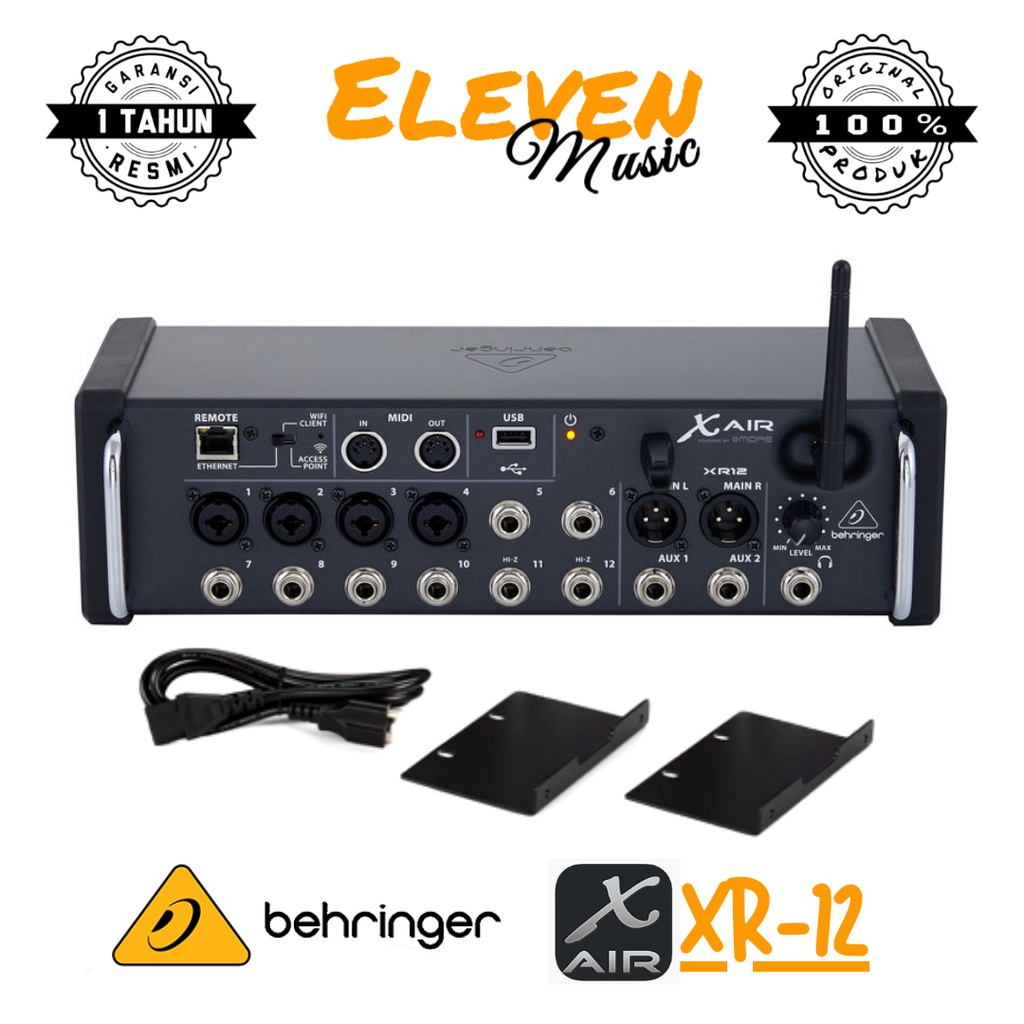 Behringer X AIR XR12 Digital Rackmount Mixer