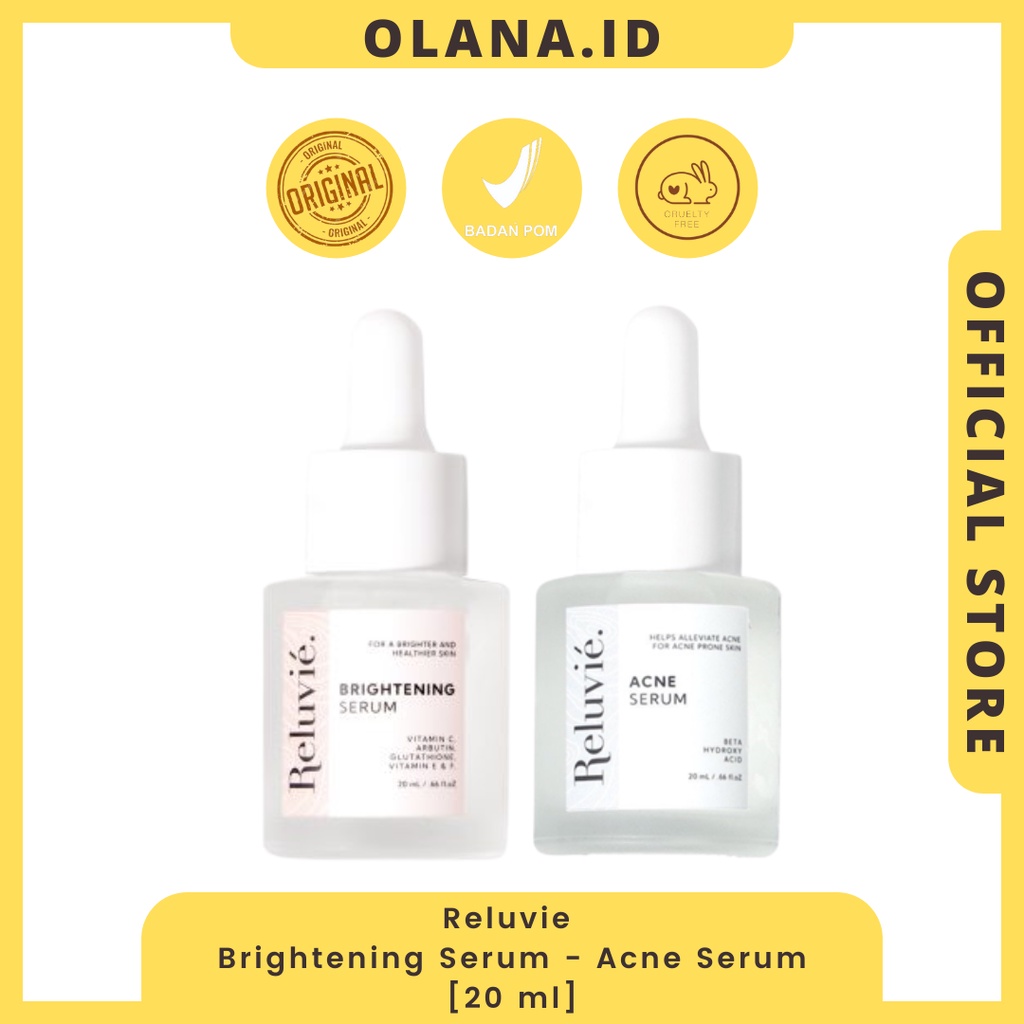 [SHARE & FULLSIZE] RELUVIE  Brightening Serum - Reluvie Acne Serum - Reluvie Serum