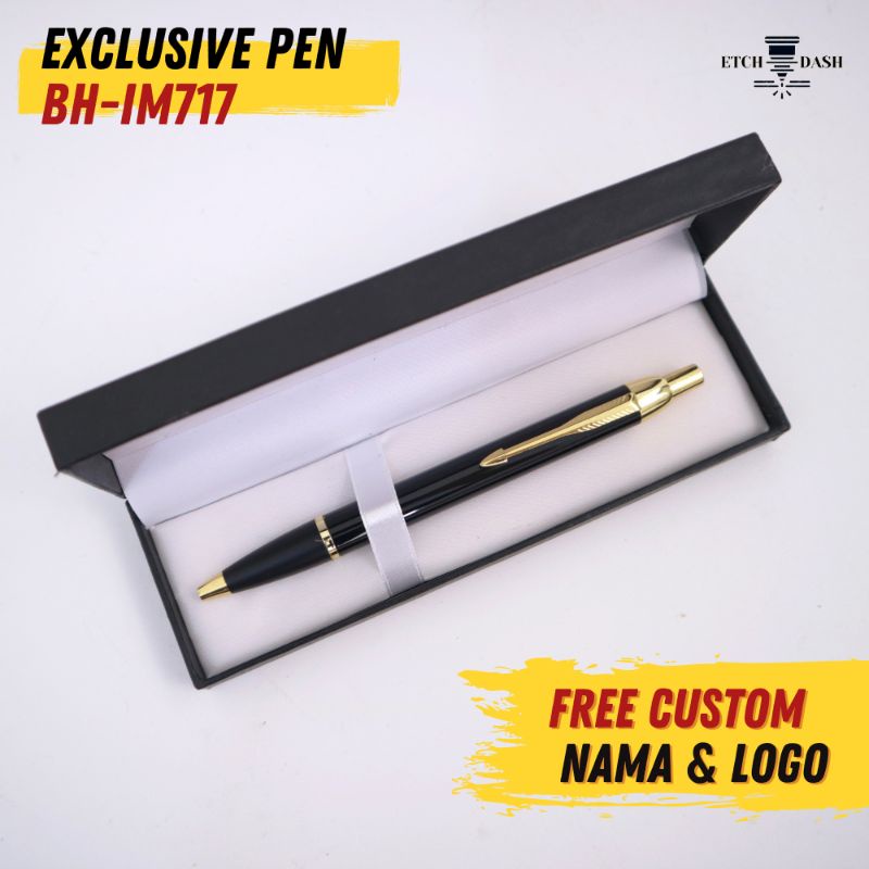 

Pulpen Custom Promosi Eksklusif Free Custom Nama Dan Logo | Souvenir Pulpen Mewah | Exclusive Pen BH-IM717