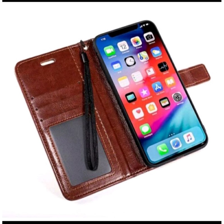 LEATHE CASE SARUNG DOMPET y20, Y12S, y20i