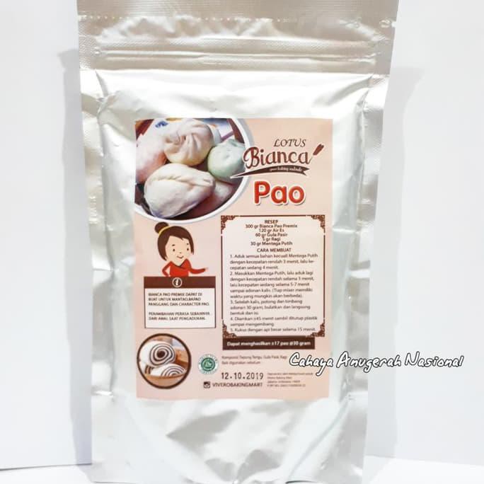 

Sale!! Tepung Premiks Bianca Pao / Bakpao 300 Gram Terbaru