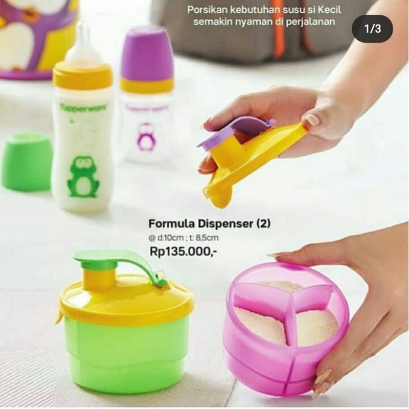 Formula dispenser / wadah susu / wadah gula isi 2
