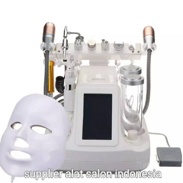 Mesin facial - 11 in 1 hydra dermabrasion aqua peel clean skin care bio light RF beauty machine