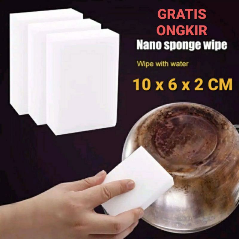 NANO BUSA PEMBERSIH SERBAGUNA / MAGIC SPONGE / SPONS AJAIB