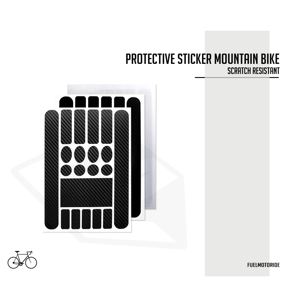 Sticker Pelindung Protective Sepeda MTB BMX Lipat United Giant Cannondale Scoot