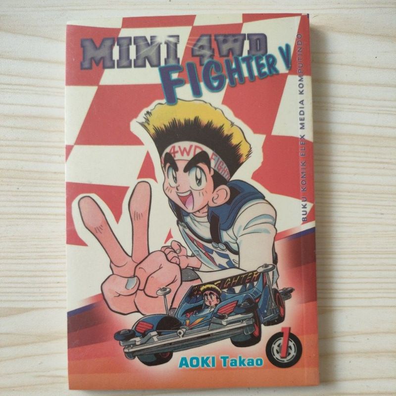 komik mini 4wd fighter v vol 1,2,6,7