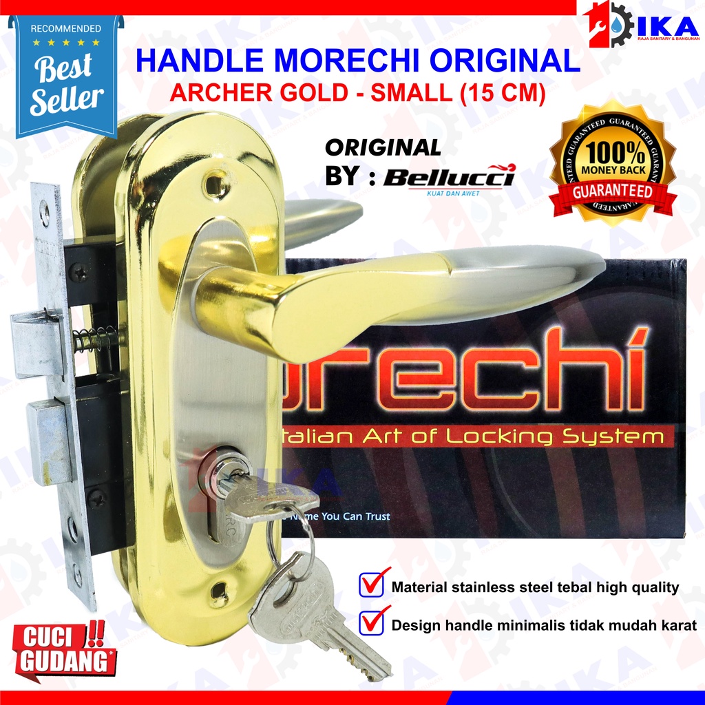 Kunci Pintu Kecil Morechi  Asli Handle Kecil 15cm Morechi Kunci Moreci Stainless Series