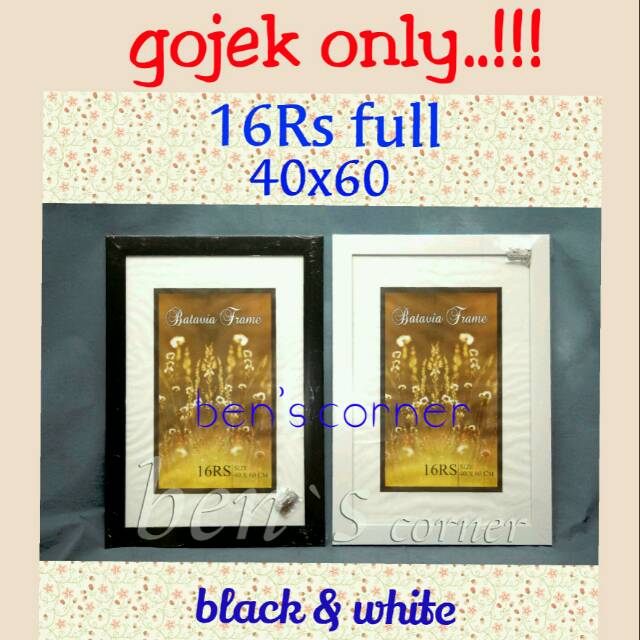 Frame foto / bingkai foto uk.40x60 full minimalis