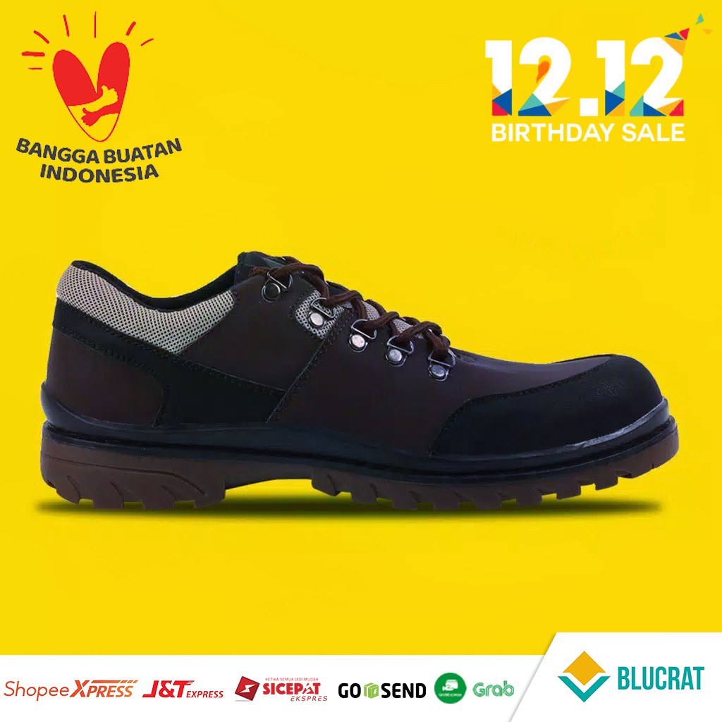 SEPATU SAFETY PRIA / SEPATU BOOTS PRIA KULIT / SEPATU KULIT PRIA / SEPATU FORMAL PRIA KEREN / DERIX