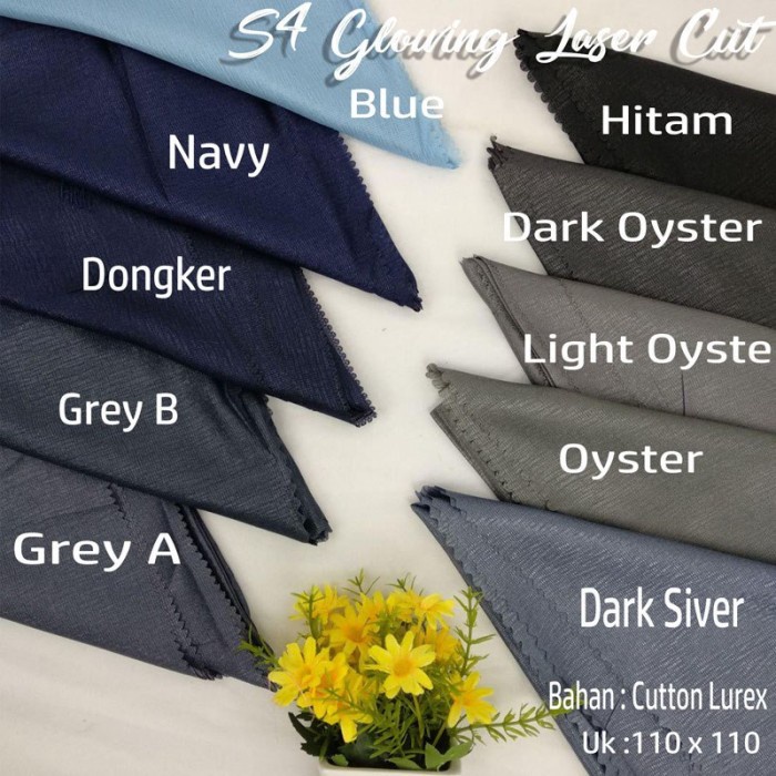 Promo  Promo Hijab Umama Glowing LC Katun lurex Jilbab Mengkilap Hijab Pesta  Hanya di shopee