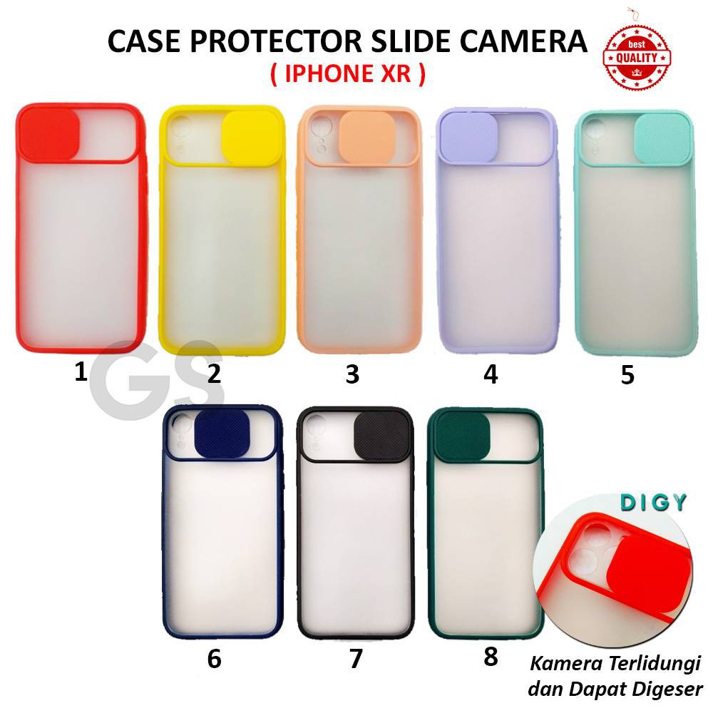 Terbaru Murah iPhone 6 7 8  XS Max  XR XS X CASING SLIDE CAMERA PROTECTION LENS COVER