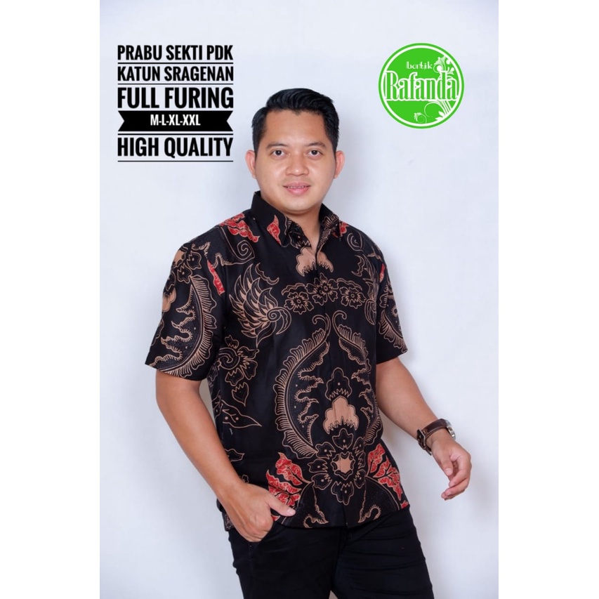 PRABU SEKTI RAFANDA BATIKSOLOAMANAH KEMEJA BAJU BATIK PRIA SOLO LENGAN PENDEK PANJANG LAPIS FURING ATASAN BATIK PREMIUM MODERN KATUN HALUS MARENO 2 GARUDA NAGA TUMPUK RENA 2 TRUNTUM COKLAT AKAR MERAH PRABU SEKTI PETA UNGU 2 PARANG LAWASAN BANGAU WARNA 3