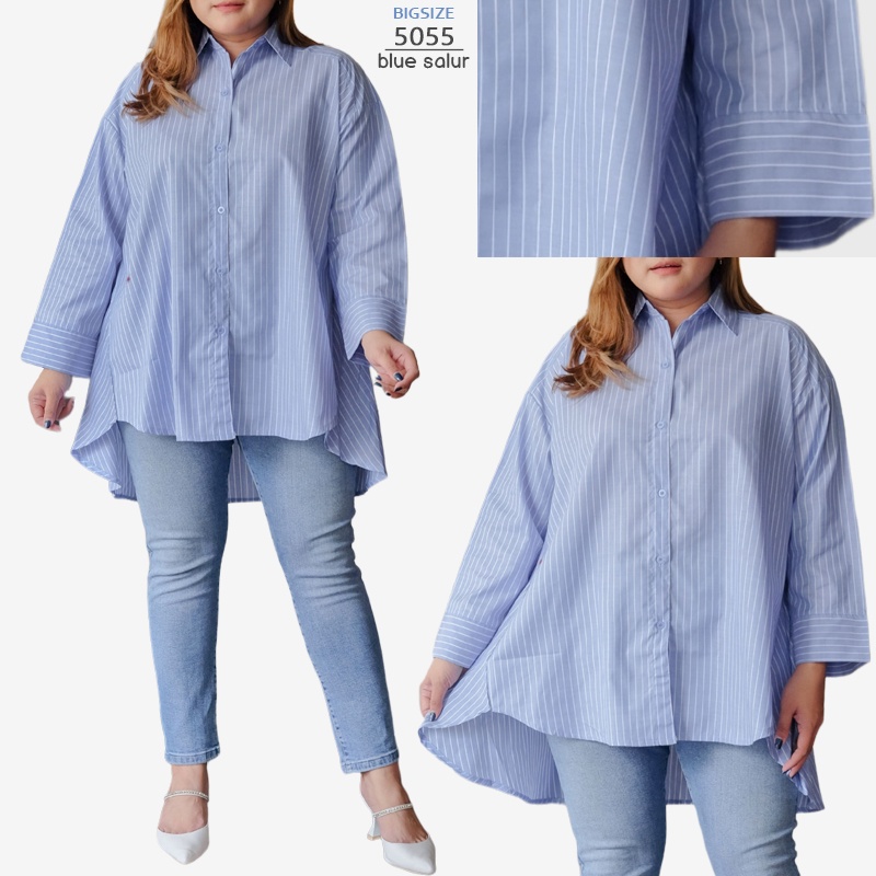ARENA - Oversized Long Shirt Jumbo Wanita