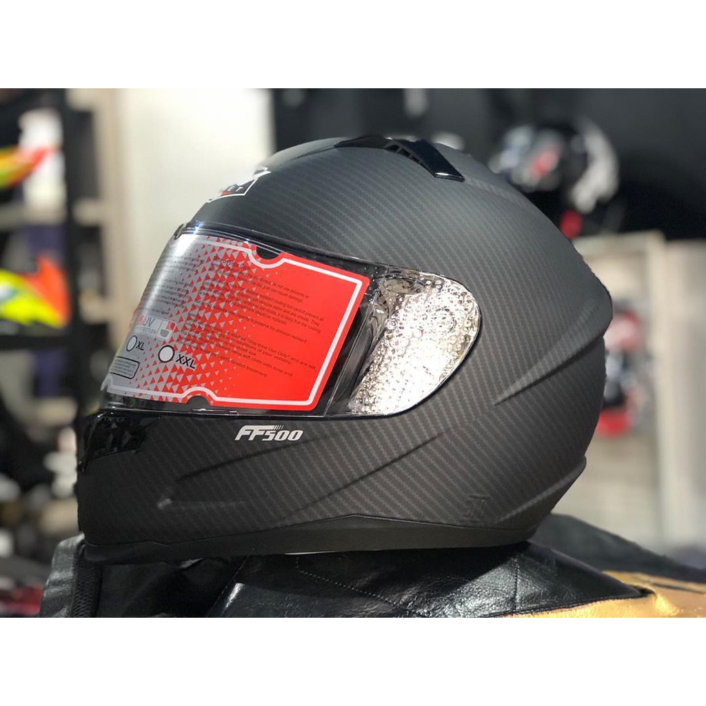 RSV Helmet FF500 Carbon Doff