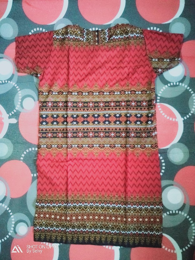 Couple Keluarga Terbaru Tunik Kemeja Batik Anak Seragam Gamis Cod Pekaljaya