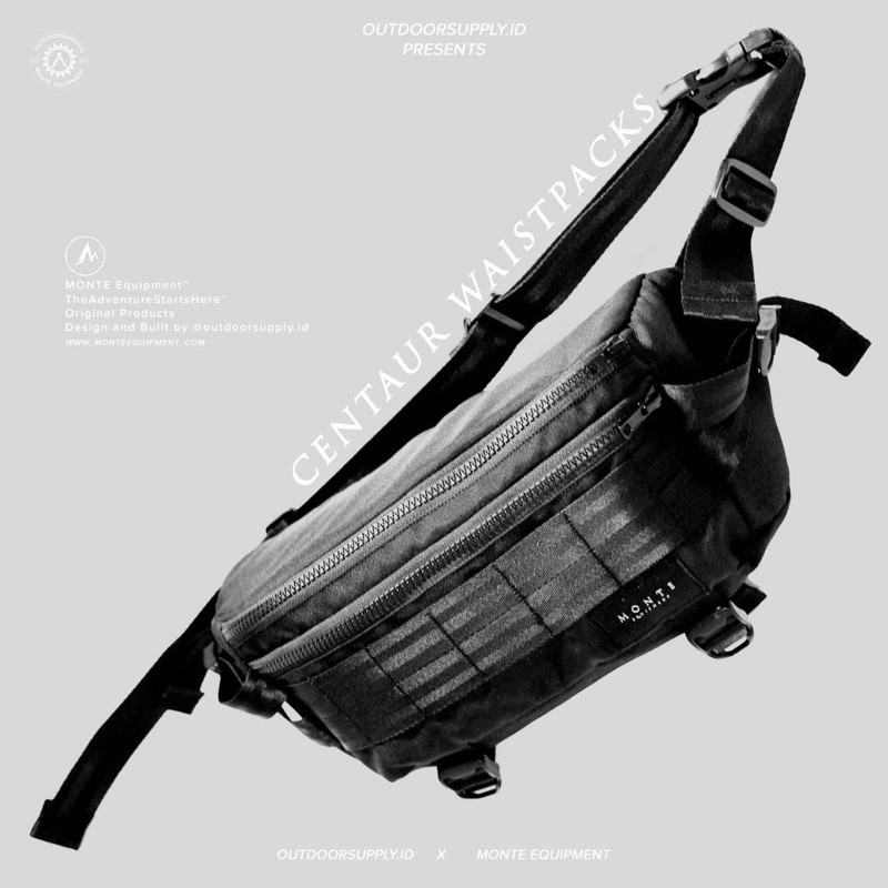 MONTE EQUIPMENT - CENTAUR WAISTBAG Limited Project