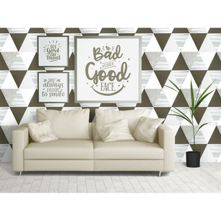 Wallpaper Dinding Kamar Minimalis Murah SEGITIGA TRIBAL ...