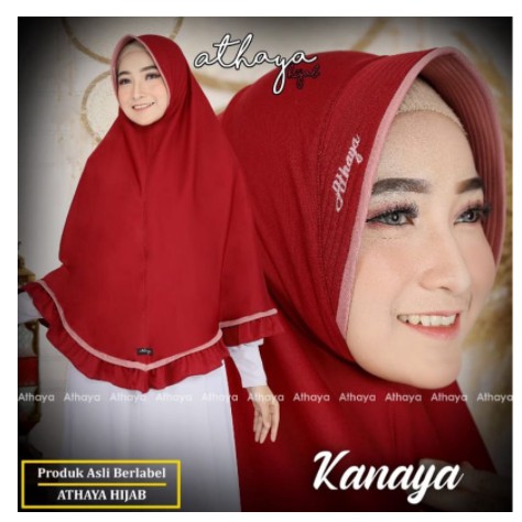 hijab syar'i ATHAYA KANAYA ~ hijab instan Jumbo