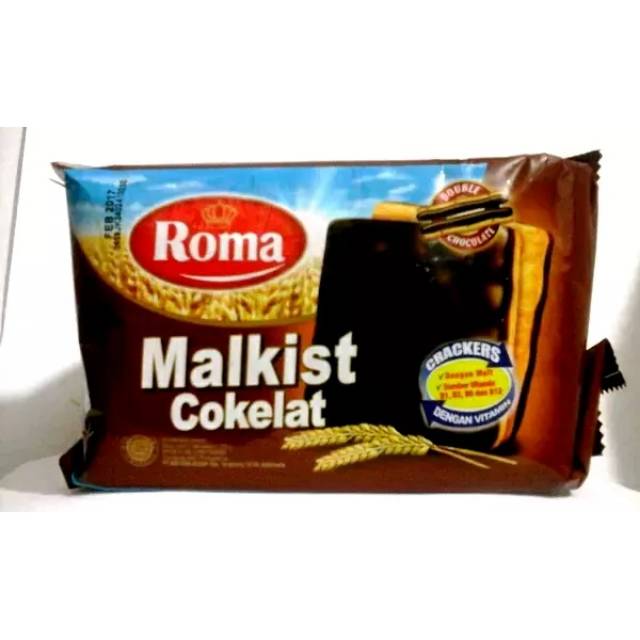 

Roma Malkist Cokelat 135 gram