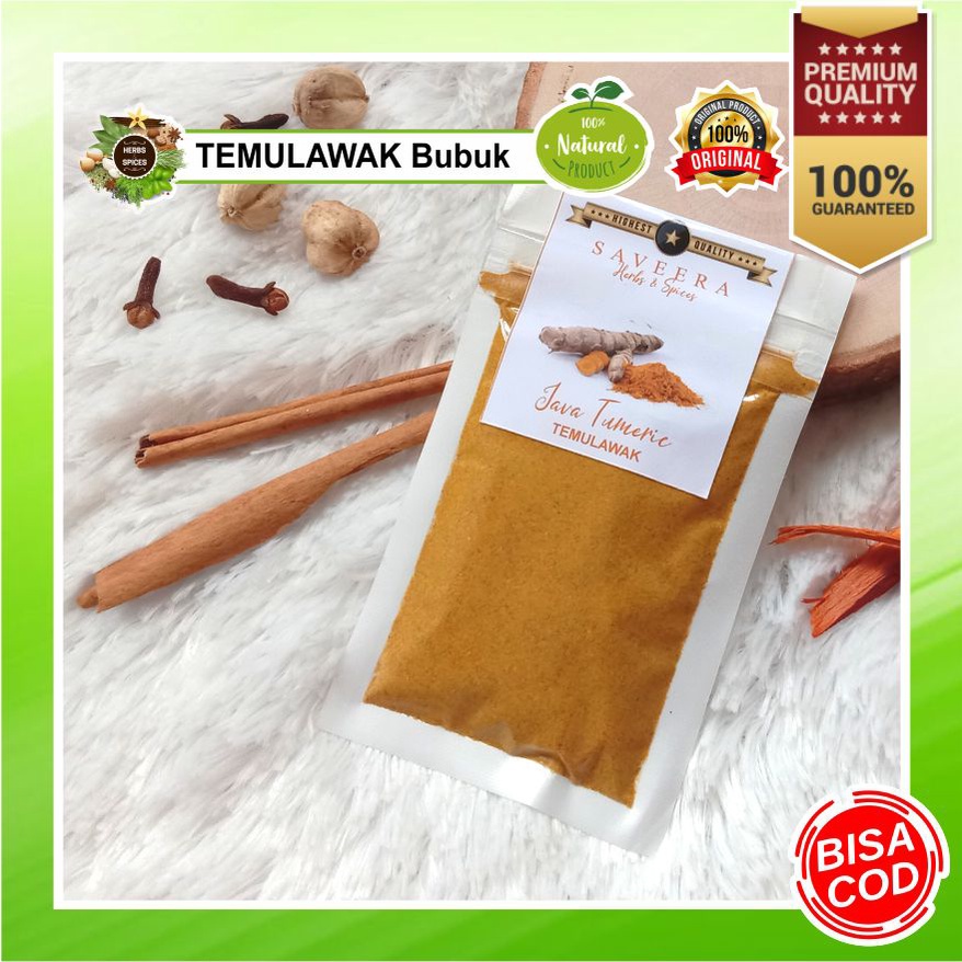 

TEMULAWAK BUBUK / SERBUK TEMULAWAK / JAVA TUMERIC POWDER non KAPSUL ORIGINAL KUALITAS SUPER , 100% ASLI REMPAH KUALITAS PREMIUM uk. SACHET