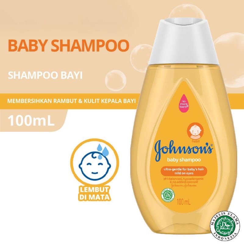 SAMPO BAYI SHAMPO BAYI Johnson’s ® Shampoo Gold 200 &amp; 100 ml