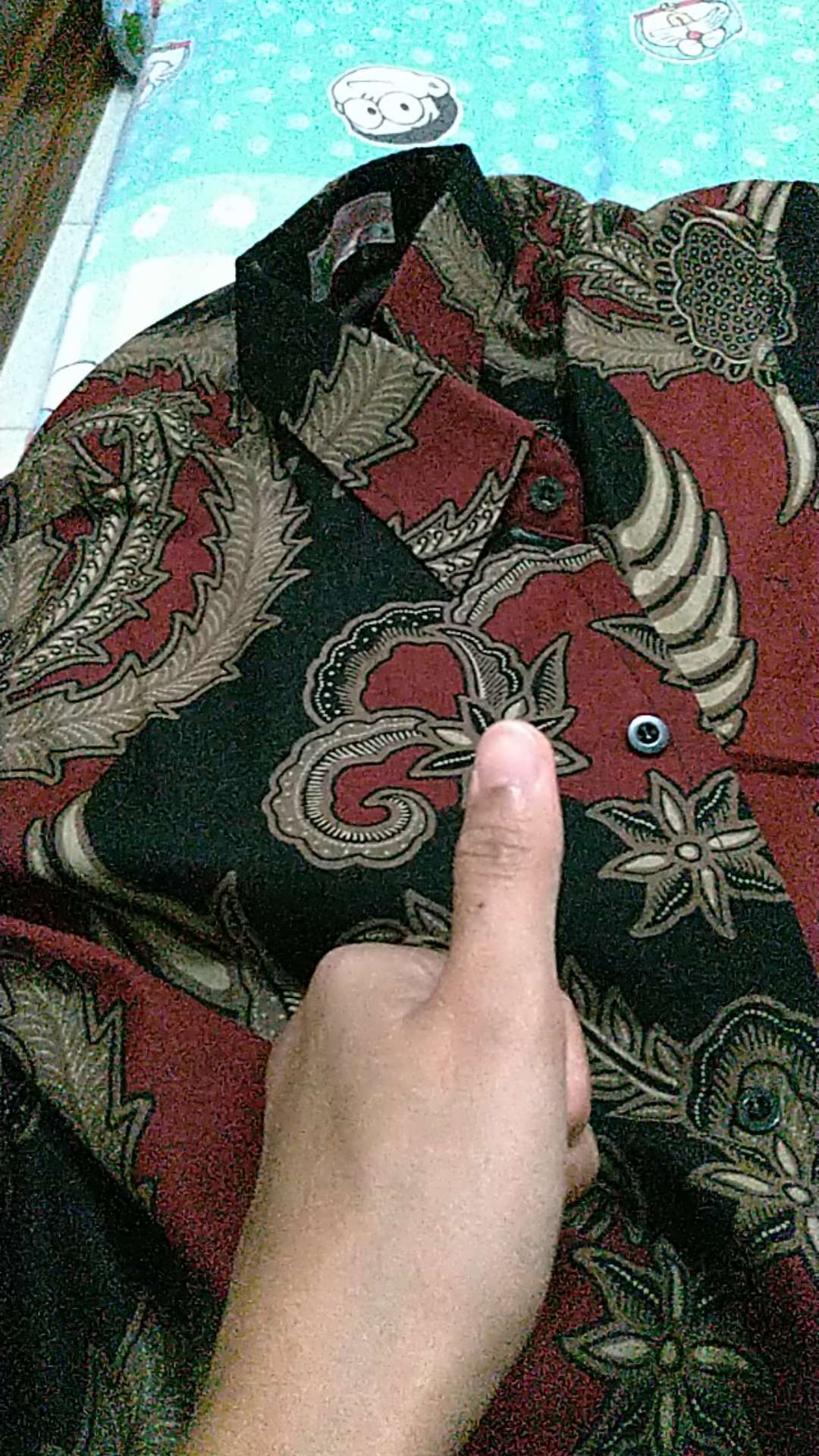 Kemeja Batik Prabu Bahan Katun Baturaden Reguler Fit B370