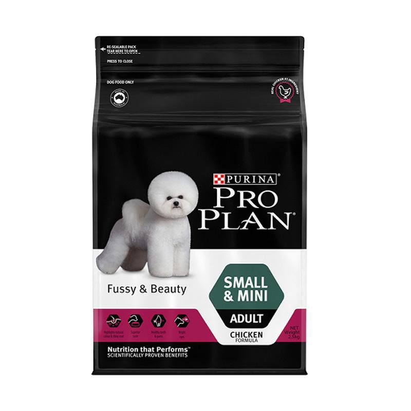 Pro Plan Dog Small & Mini Adult Fussy & Beauty 2,5kg