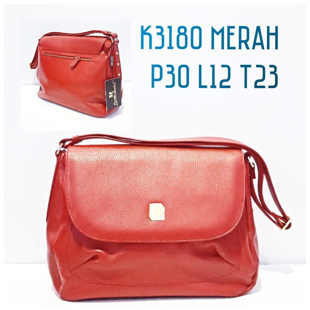 Tas Papillon Original K3180 Merah