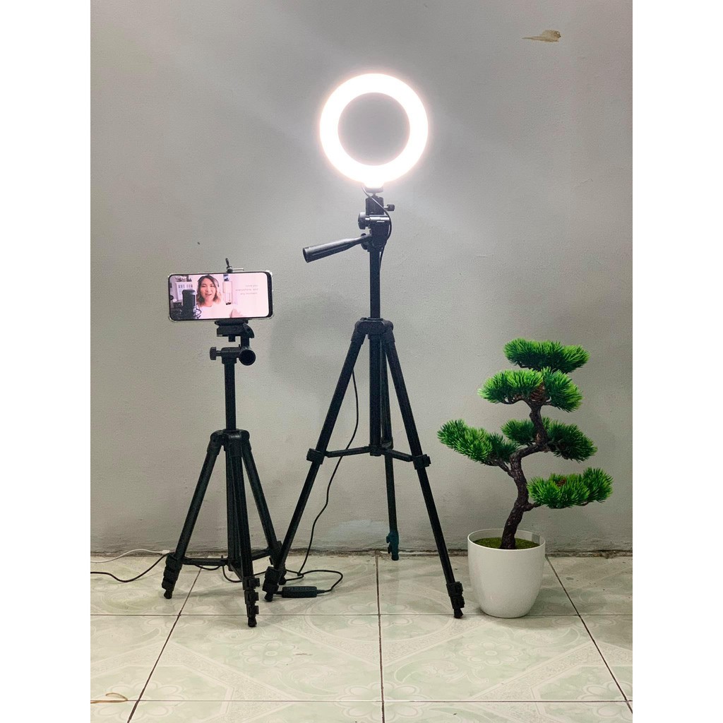 Ringlight 26 Plus Tripod Untuk Livestreaming Ringlight TiktoK