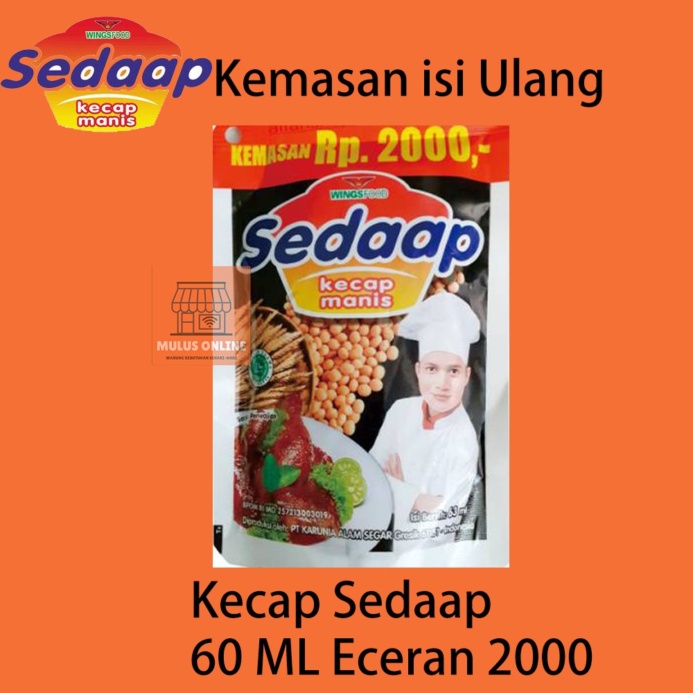 

Kecap Sedap kemasan 60 ml