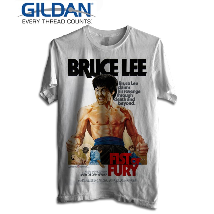 Kaos Bruce Lee 6 Gildan Softstyle