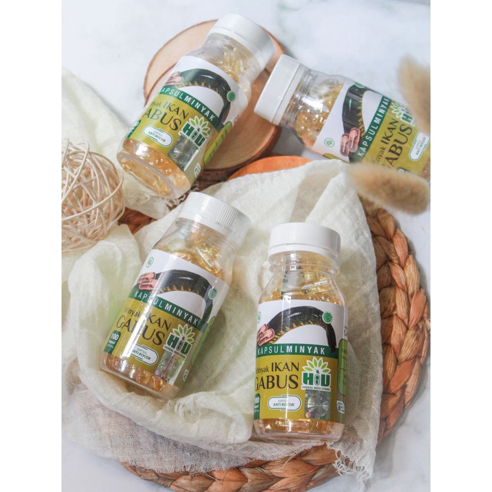 Kapsul Minyak albumin ekstrak ikan Gabus kutuk haruan HIU luka pasca operasi diabetes
