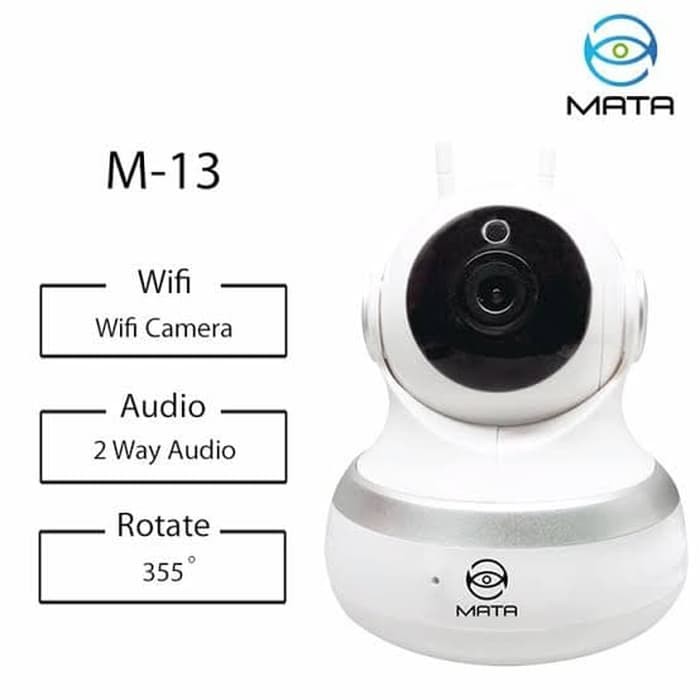 CCTV Wifi IP Camera SPC MATA M-12 HD 720p (Rotate, Audio, Night Mode)