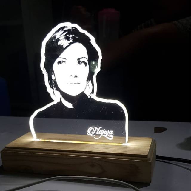Lampu hias / Akrilik / Lampu LED
