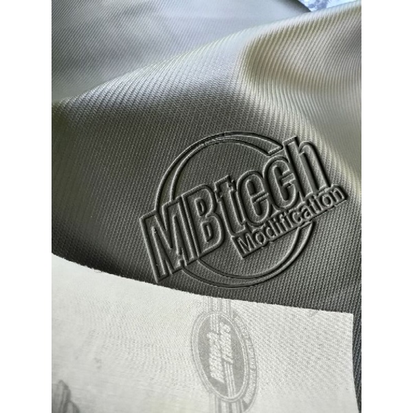 MBTECH Kulit jok cover jok motor POLOS LOGO MOTIF CAMARO BIGDOT KARBON bahan tebal ukuran 47x90 berk