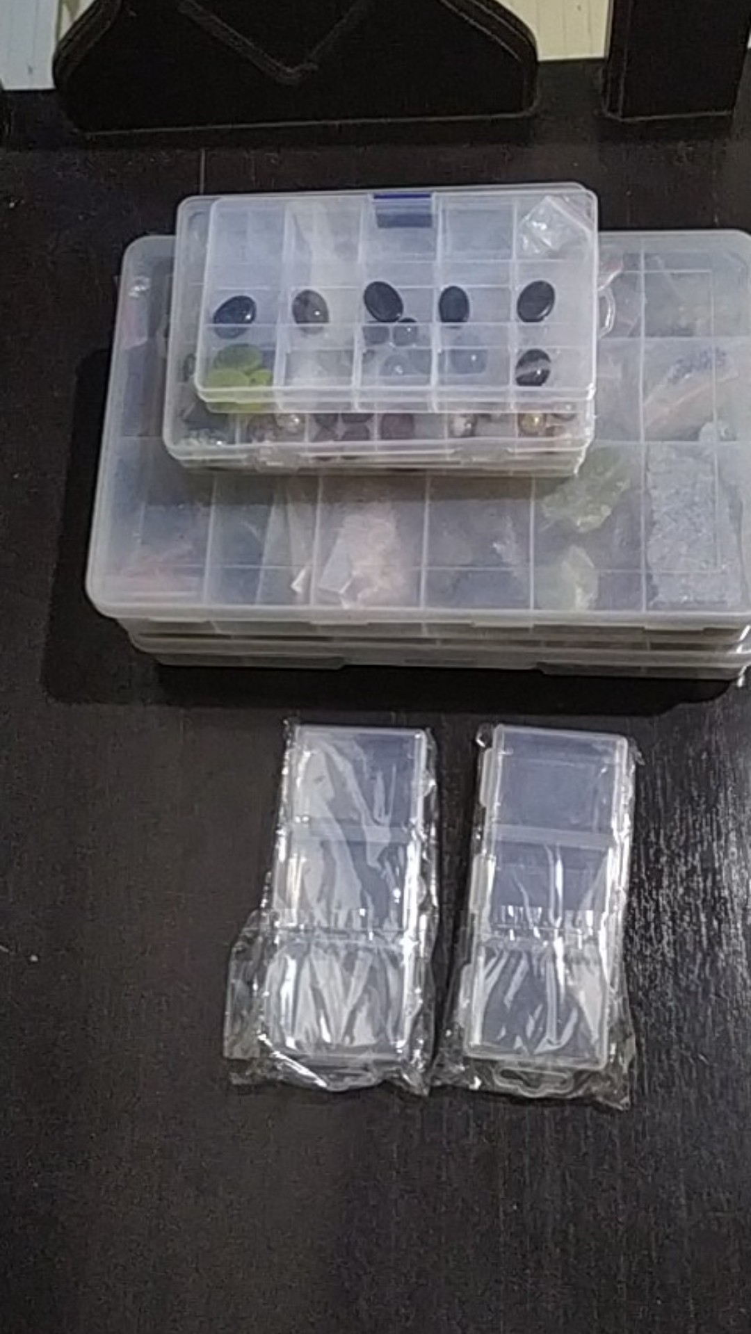 Kotak Penyimpanan 3 Sekat Permanen ( Kecil )