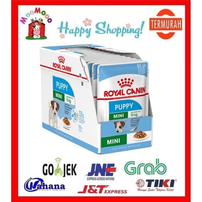 Royal Canin Mini Puppy Pouch 85gr - Makanan Anjing / Wet Food