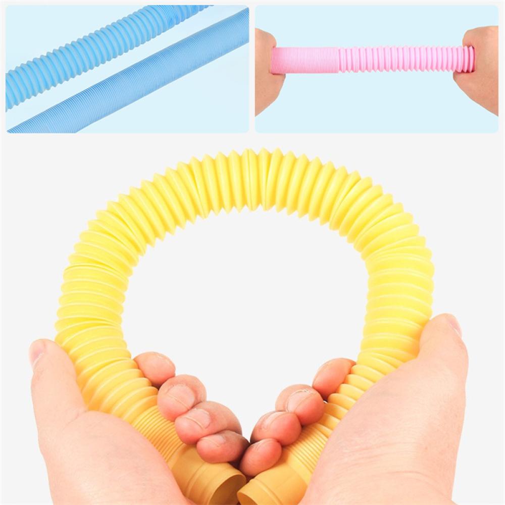 Timekey Mainan Squishy Bentuk Tabung Bahan Plastik Untuk Penghilang Stresshadiah Anak T3Y8