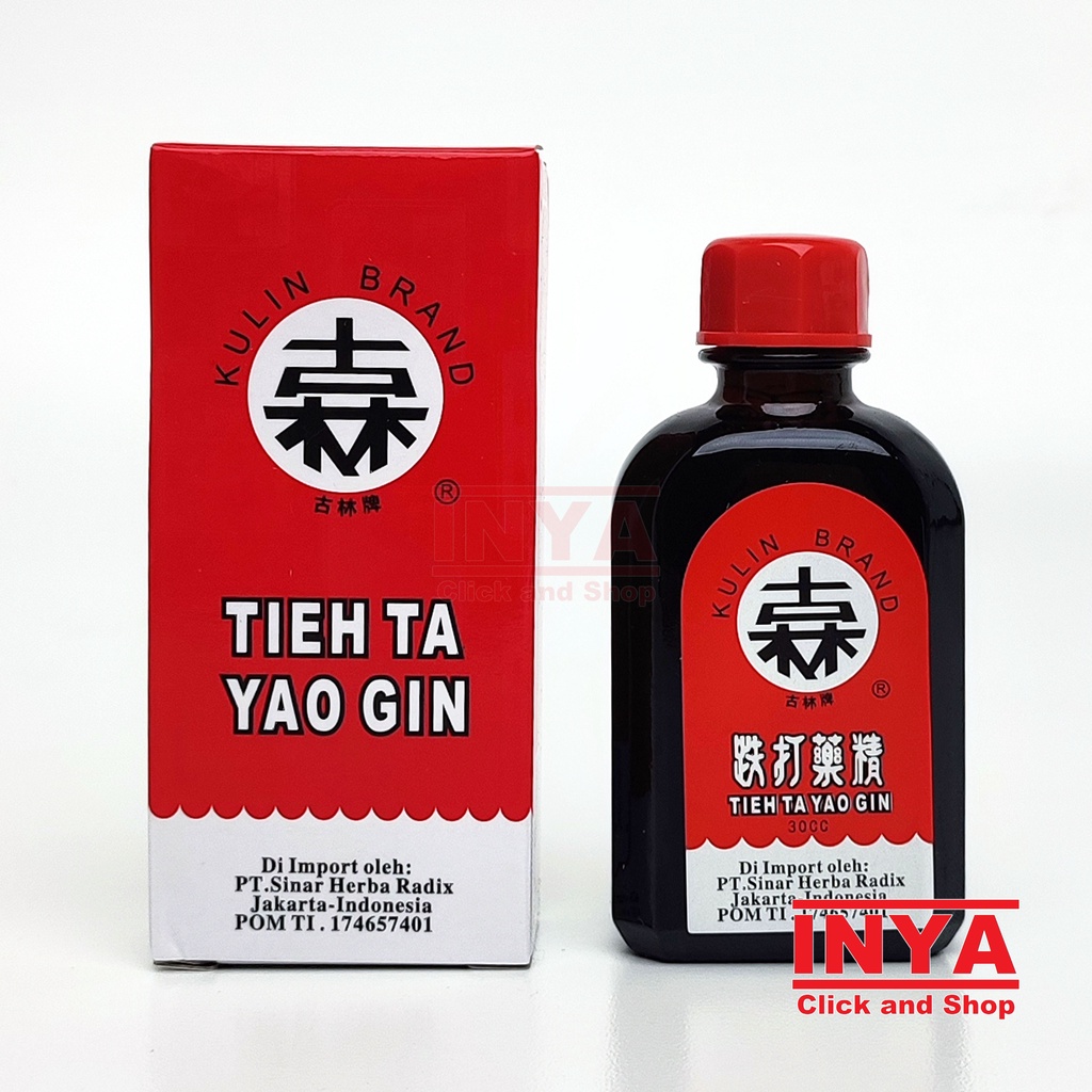 TIEH TA YAO GIN KULIN BRAND 30cc - Obat Luka &amp; Memar