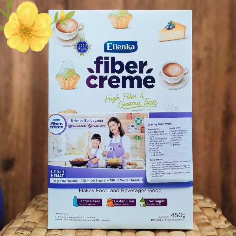 

Fiber creme bubuk pengganti santan