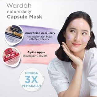 (BISA COD) Wardah Nature Daily Capsule Mask 10ml