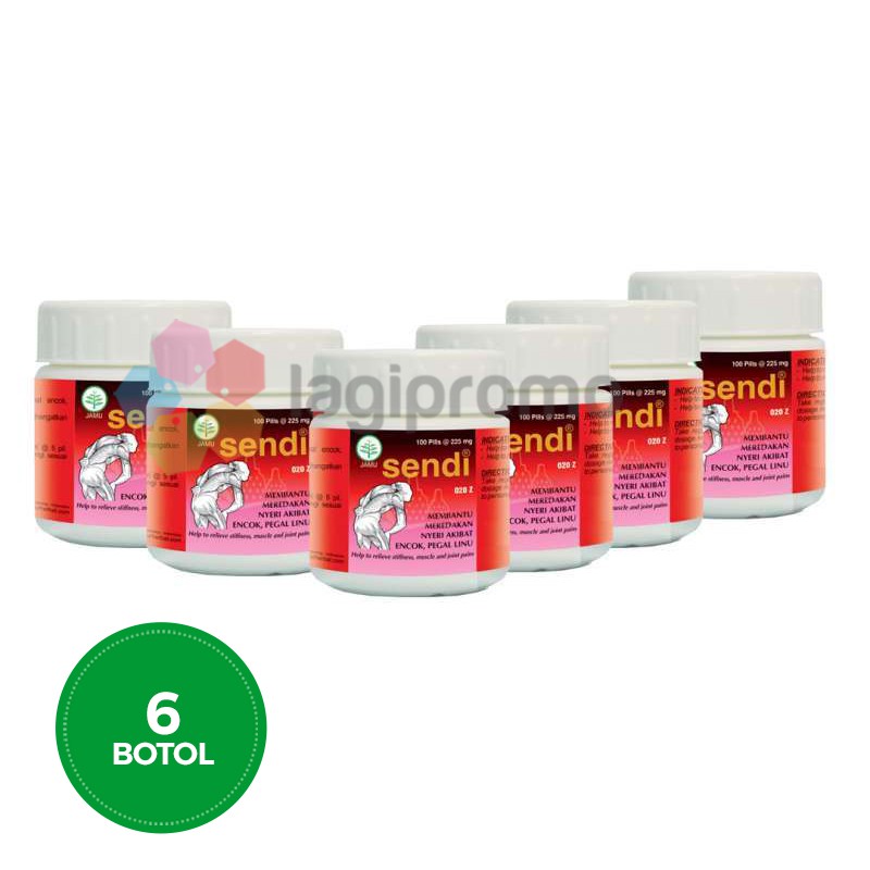 

Borobudur Herbal Sendi 100 Pil Obat Sakit Pinggang Encok Pegal Linu Alami 6 Botol